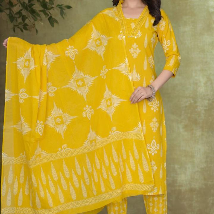 SUIT SET WITH DUPATTA