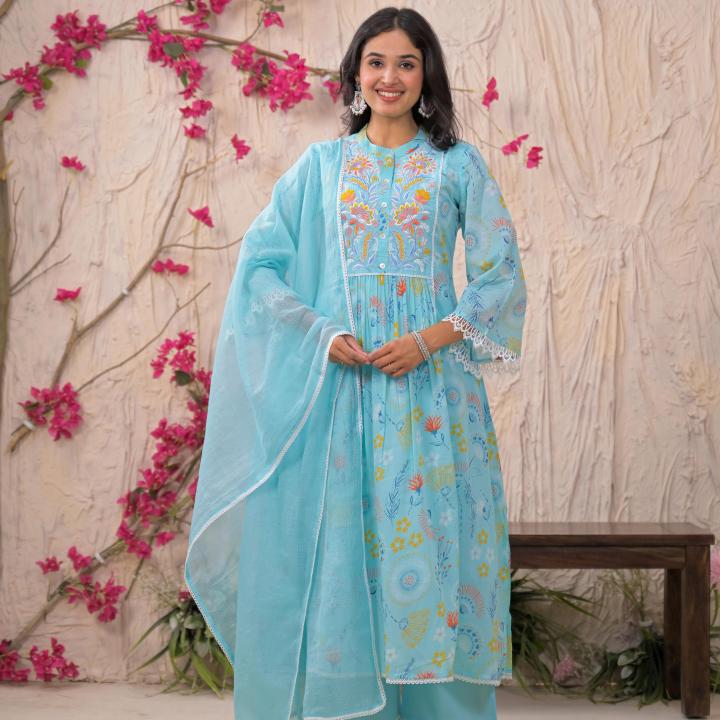 ANARKALI SUIT WITH DUPATTA