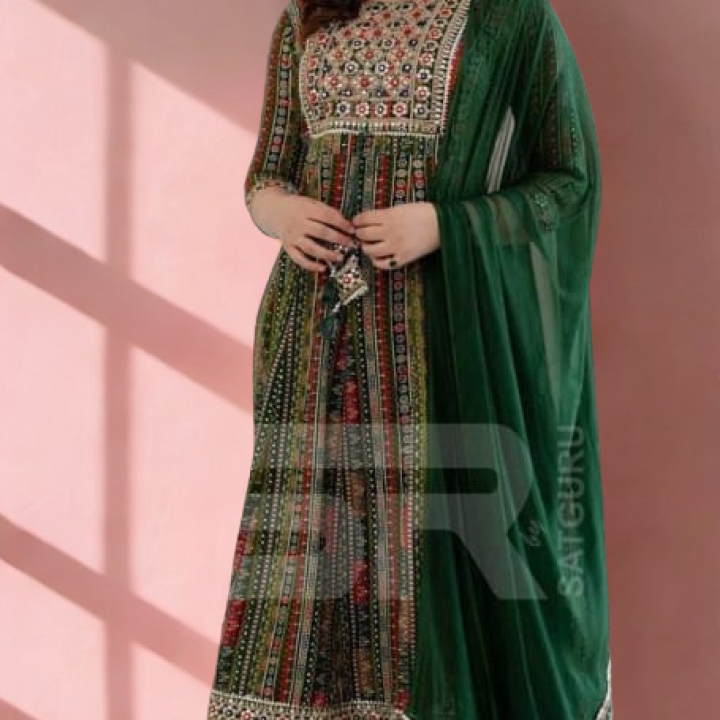FROCK SUIT WITH DUPATTA