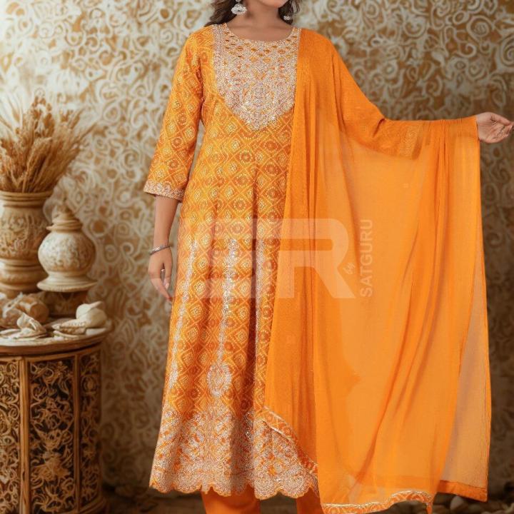 FROCK SUIT WITH DUPATTA