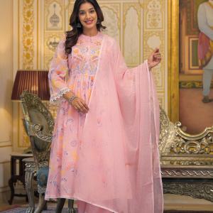 ANARKALI SUIT WITH DUPATTA