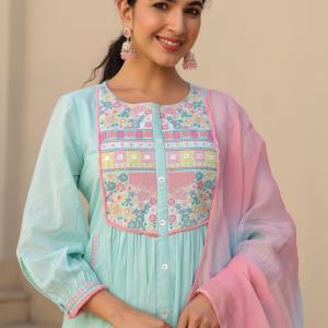 FROCK SUIT WITH DUPATTA