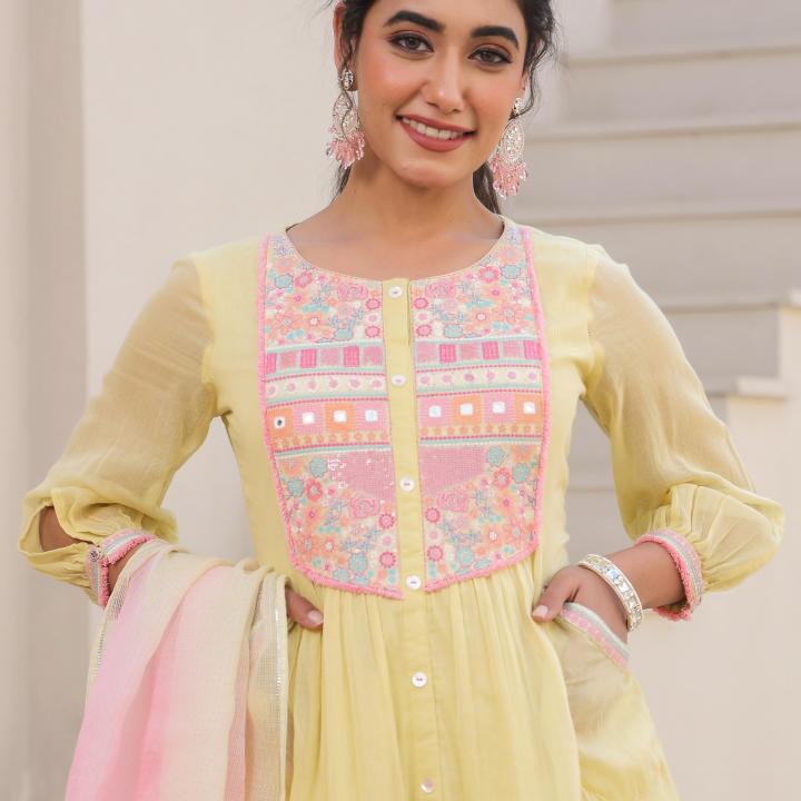 FROCK SUIT WITH DUPATTA