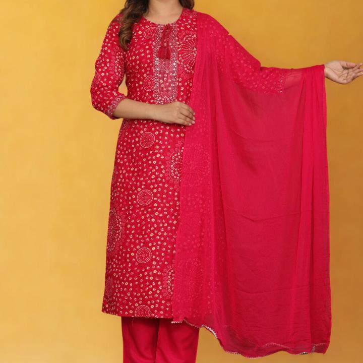 SUIT SET WITH DUPATTA